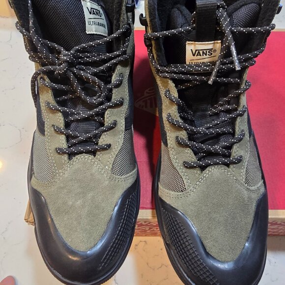 Vans UltraRange EXO Hi MTE-2 Olive Green Waterproof Boots VN0A4BVSDOL SIZE 11.5 - Picture 7 of 14
